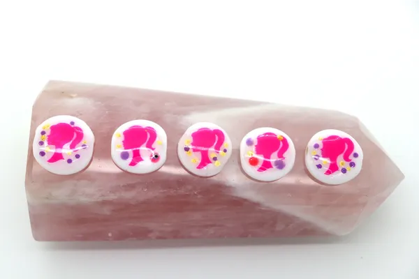 MURANO GLASS BARBIE BEAD | 20MM| ONE UNIT 1X |