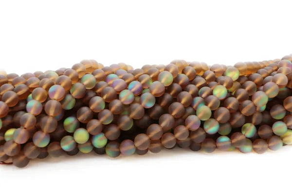 Mermaid Matte Glass Beads