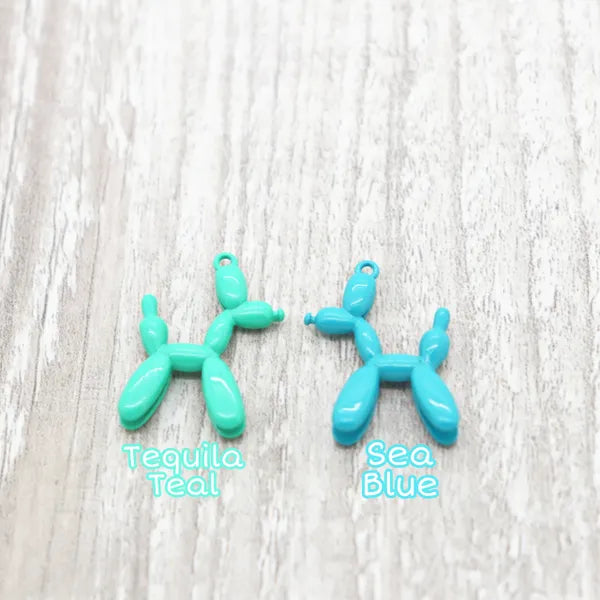 Colorful Balloon Dog Charm