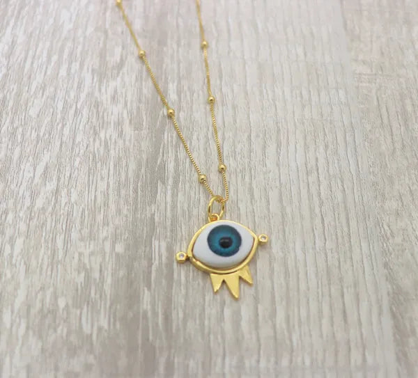 3D Evil Eye Pendant