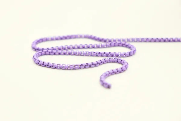 ENAMEL PLATED SQUARE CHAIN 3MM | ONE FOOT