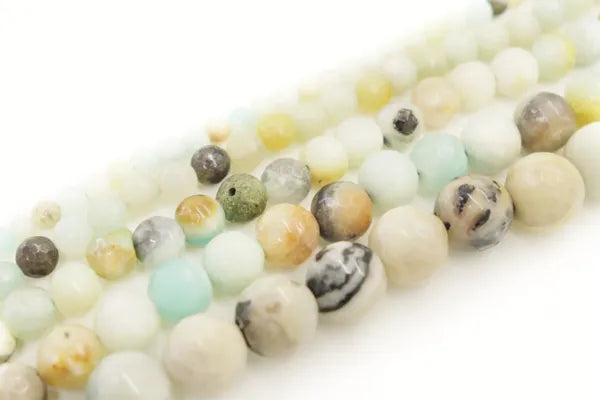 Natural Amazonite Round/Faceted Beads