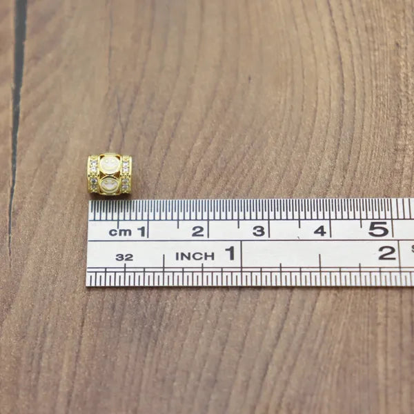 Happy Face Slider Bead