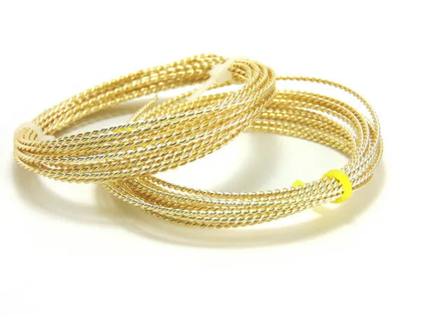 TWISTED WIRE GOLD