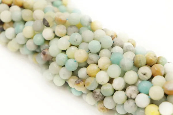 Natural Amazonite Round/Faceted Beads