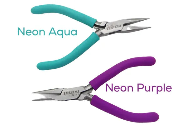 DESIGNS WIRE NEON COLLECTION PLIERS | CHAIN NOSE PLIER