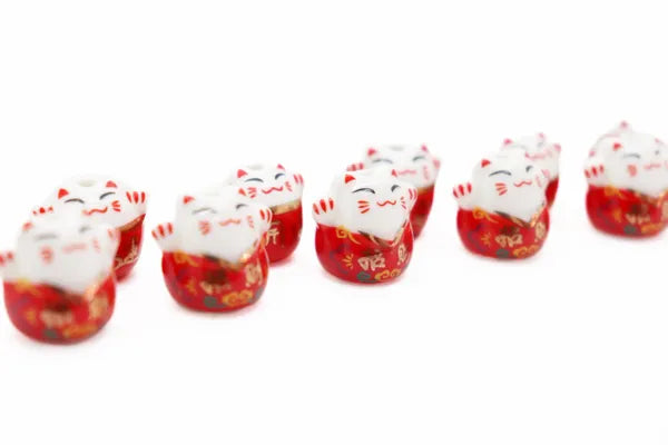 Porcelain Ceramic Lucky Cat