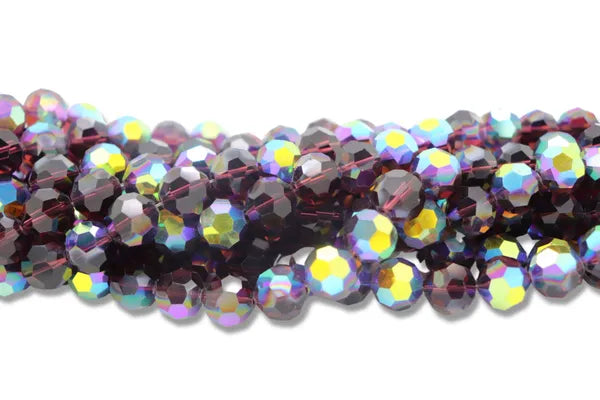 FACETED SWAROVSKI CUT CRYSTAL 12MM/ APPROX 25 PIECES