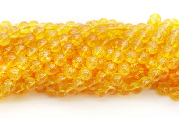 Semi-Precious Fire Citrine Beads