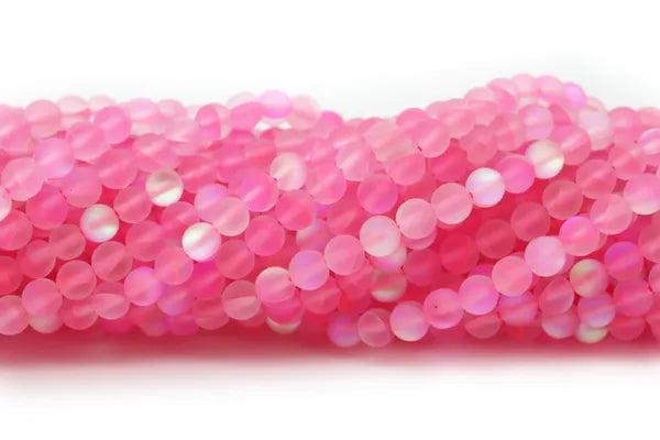 Mermaid Matte Glass Beads