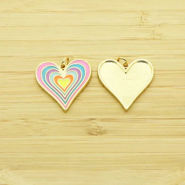 Groovy Neon Heart Pendant