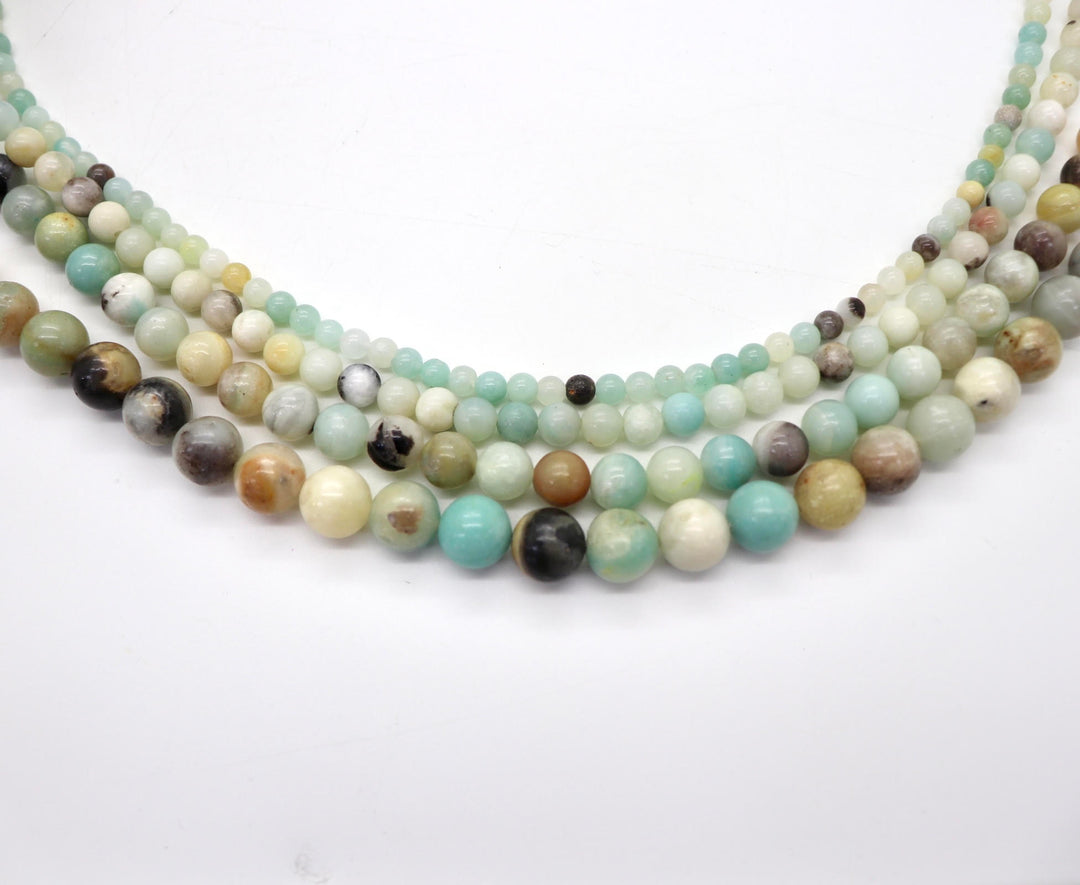 Natural Amazonite Round/Faceted Beads