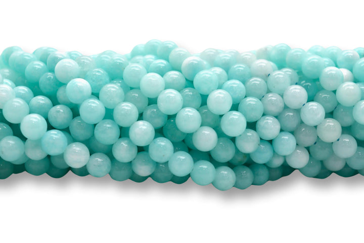 Semi-precious Round Dyed Jade