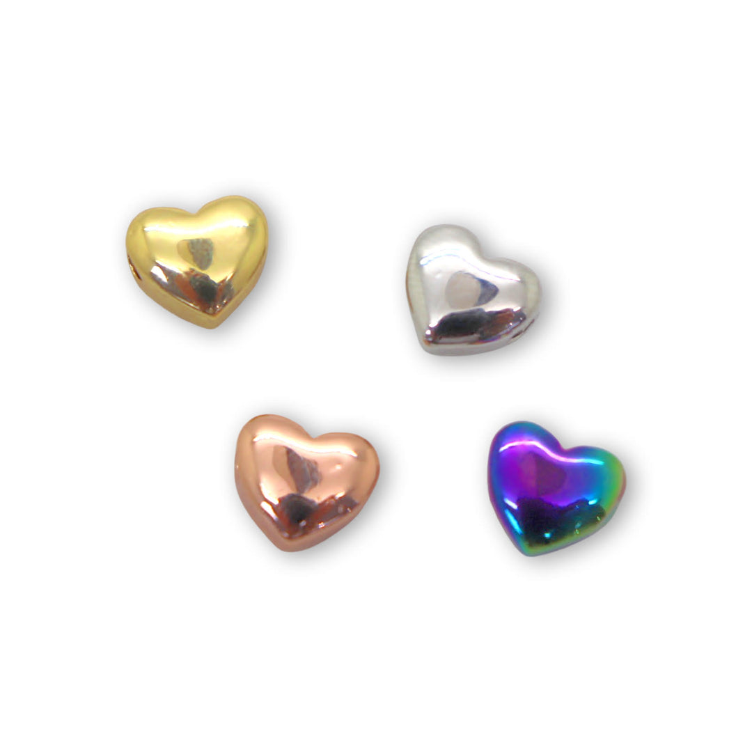 Heart Spacer Bead