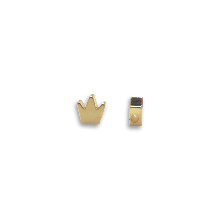 18kt Gold Plated Crown Spacer