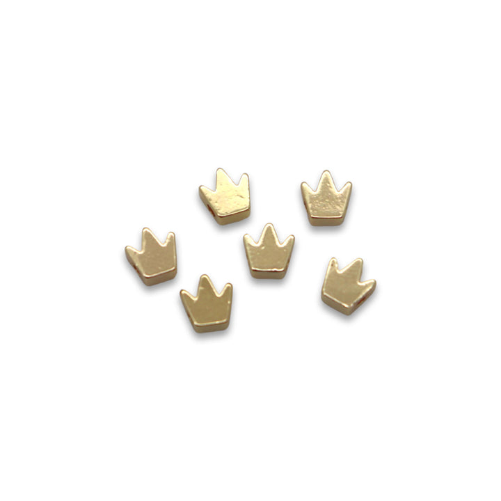 18kt Gold Plated Crown Spacer