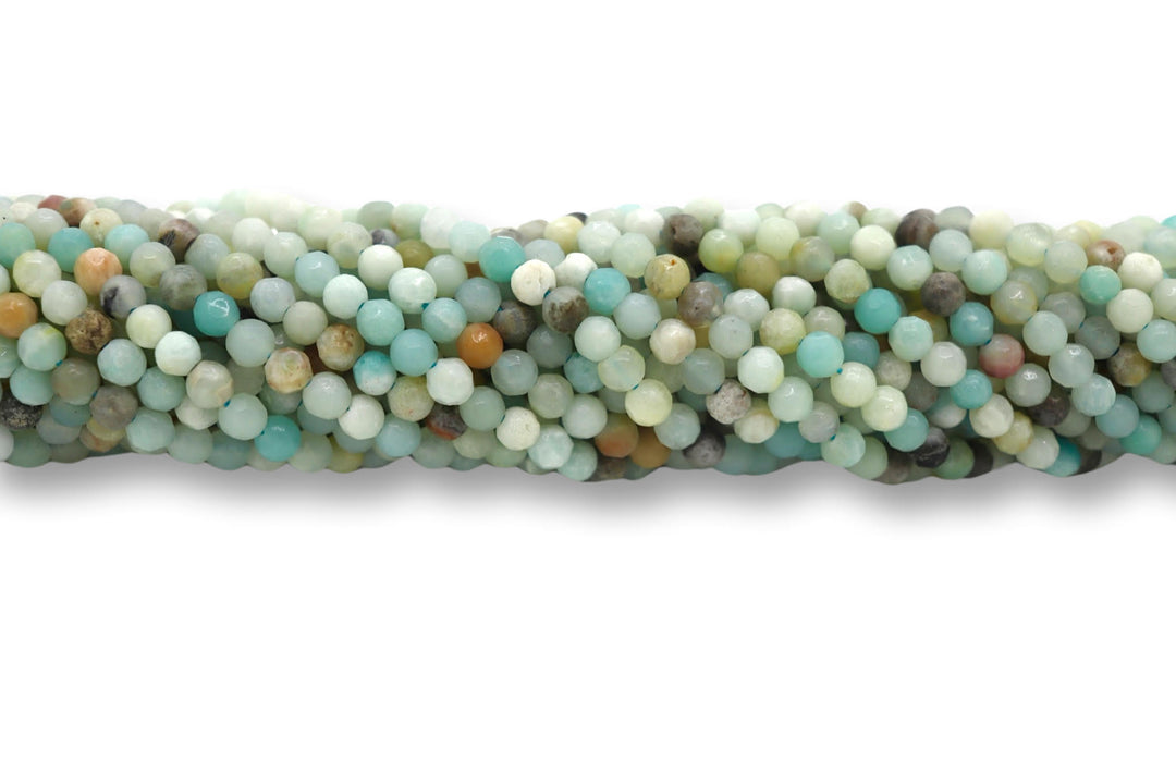 Natural Amazonite Round/Faceted Beads