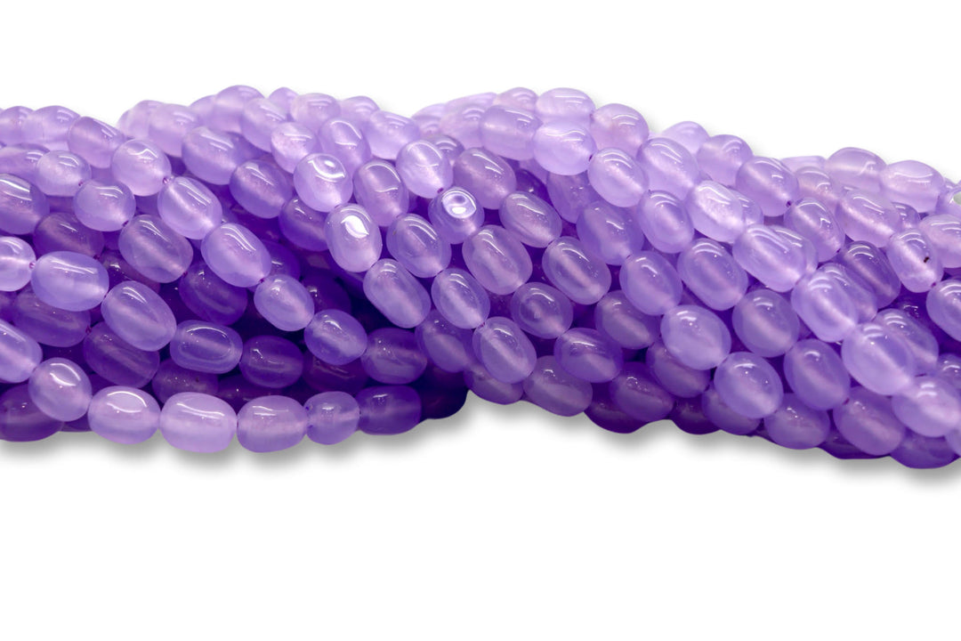 Dyed Jade Pebble Nugget Beads 15.5'' Strand