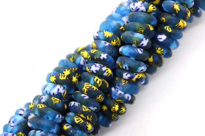 Donut Shaped African Beads 10mm