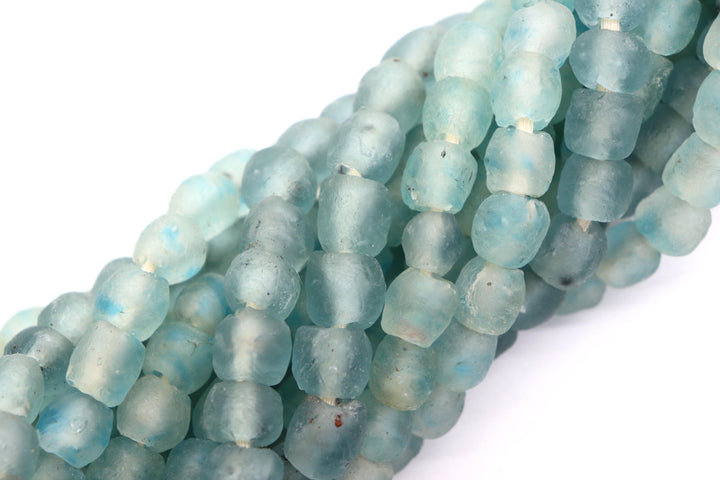 African Sea Glass Beads 10mm