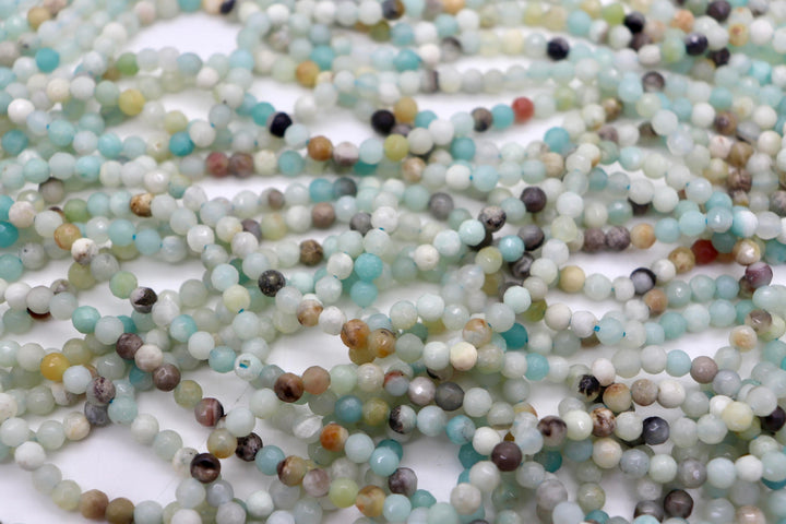 Natural Amazonite Round/Faceted Beads