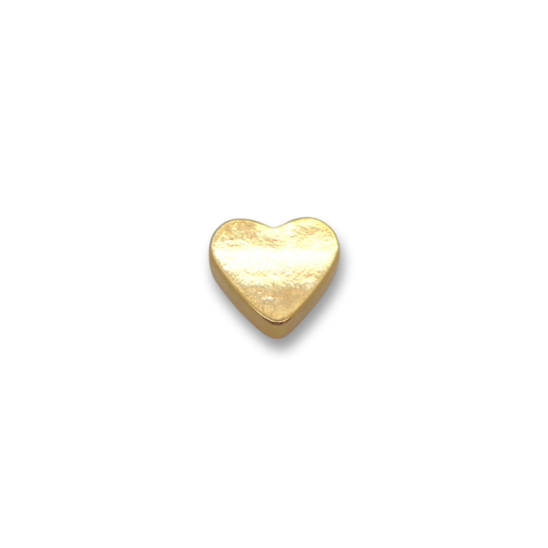 18kt Gold Plated Heart Spacer