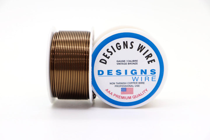 DESIGNS WIRE Copper Base Wire Bronze Plated