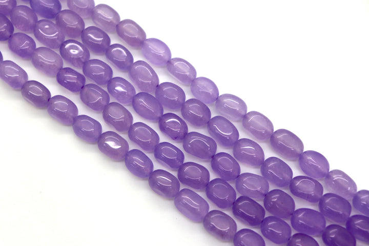 Dyed Jade Pebble Nugget Beads 15.5'' Strand