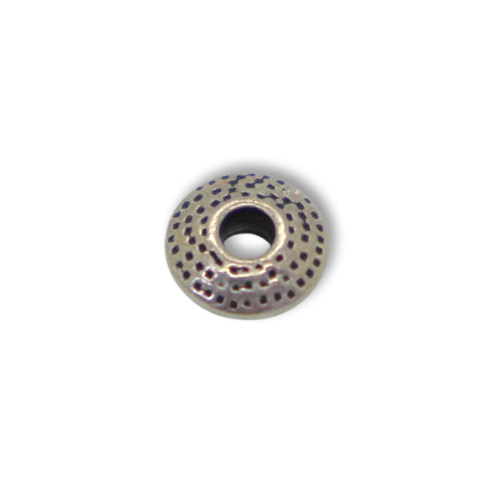 Antique Silver Flat Spacer Beads