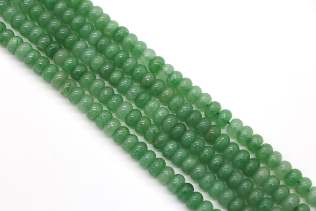 Semi-Precious Rondelle Smooth Beads