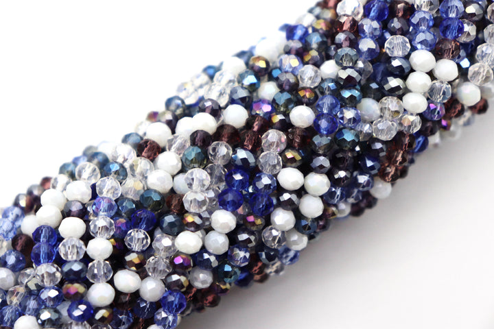 Faceted Crystal Rondelle Mix Collection