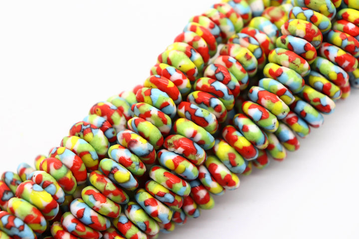 Donut Shaped African Beads 10mm