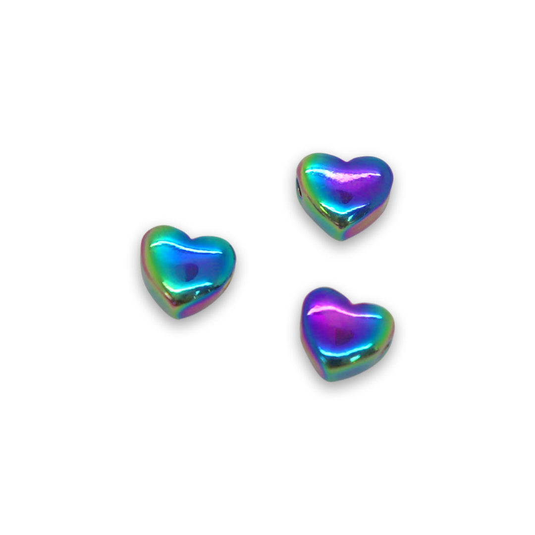 Heart Spacer Bead